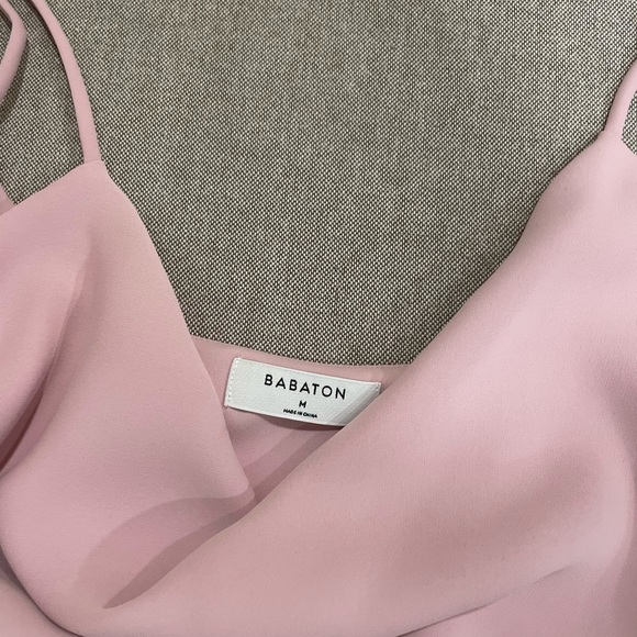 Aritzia Babaton Cowl Neck Tank Medium - Picture 3 of 4